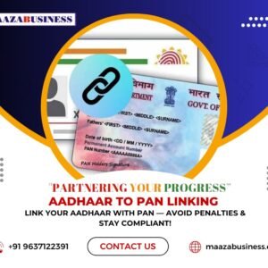 Aadhar to Pan Linking (with Late fees1000)( Government Charges extra if applicable)