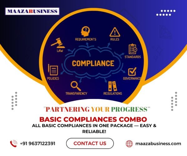 Compliances Basic Combo( Government Charges extra if applicable)