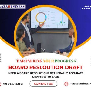 Board Resolution Draft