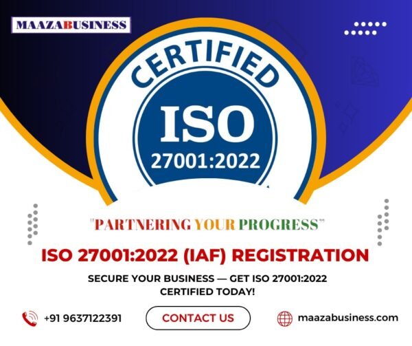 ISO 27001:2022(IAF)(Government Charges extra if applicable)