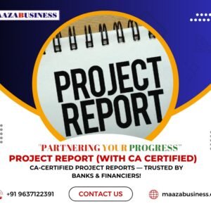 Project Report( with CA Certified)