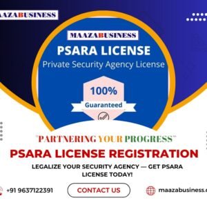 PSARA License(Government Charges extra if applicable)