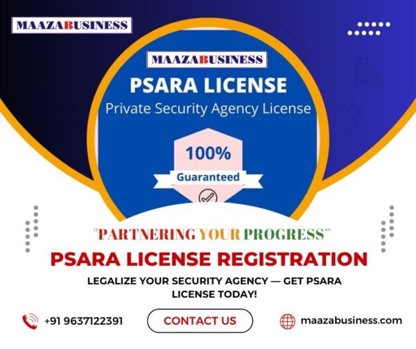 PSARA License(Government Charges extra if applicable)