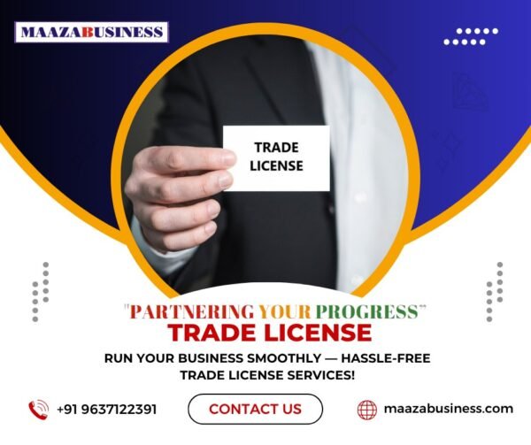 TRADE LICENSE( Government Charges extra if applicable)