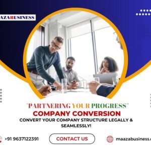 Company Conversion( Government Charges extra if applicable)