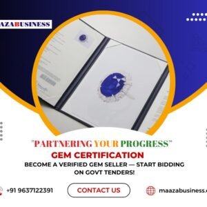 GEM Certification ( Government Charges extra if applicable)