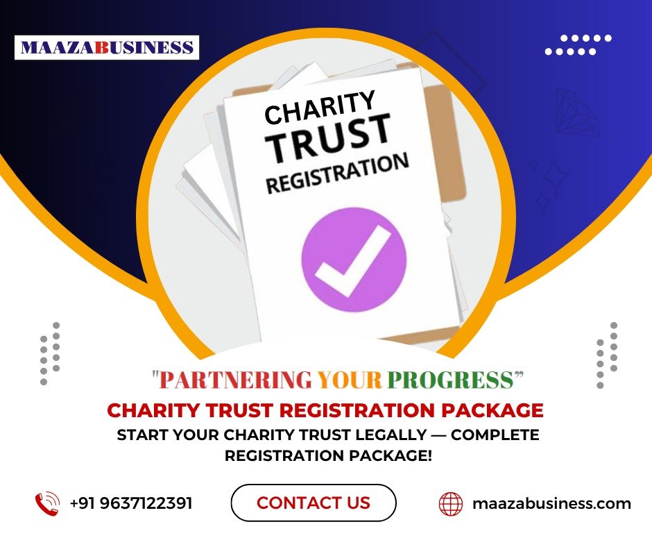 Charity Trust Registration Package (Government Charges extra if applicable)