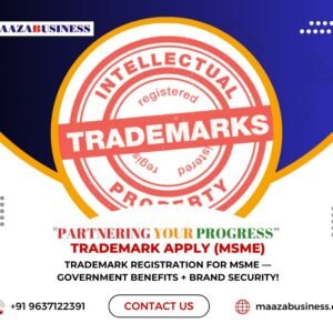 Trademark Apply (MSME) ( Government Charges extra if applicable)
